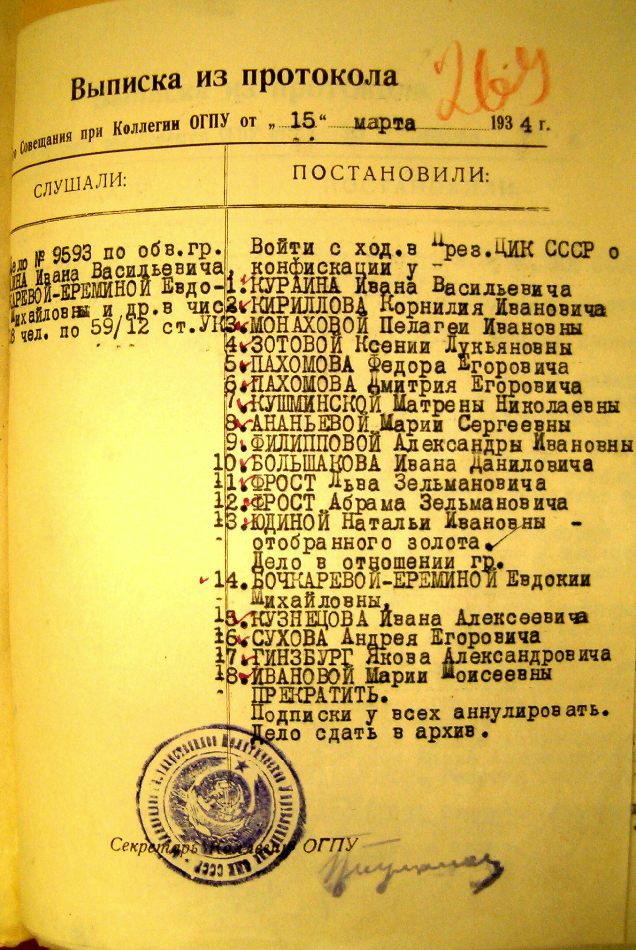 Золото для диктатуры пролетариата. Часть 2 / 15 Марта 1934 / История  Ульяновска / Годы и люди